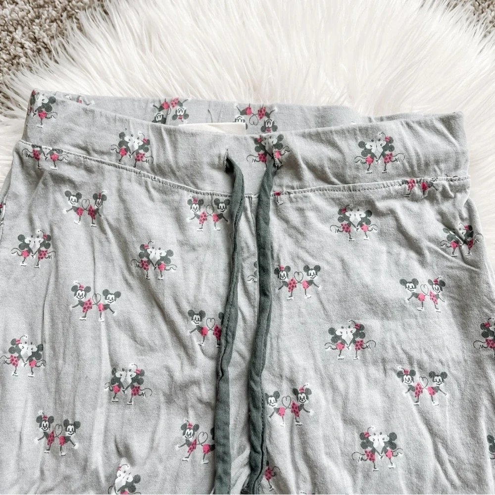 Munki Munki Disney Minnie Mickey Pajama Pants Soft XS - Picture 5 of 5